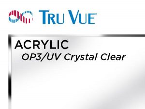 Tru Vue - 48x96 - 1/8" OP3/UV Crystal Clear Acrylic - Clear