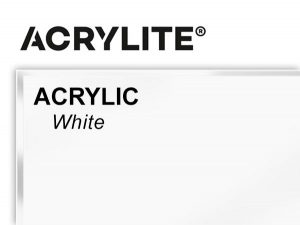 Roehm - 48x96 - 1/4" White Acrylite Acylic